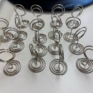 Silver Wire Photo Holders